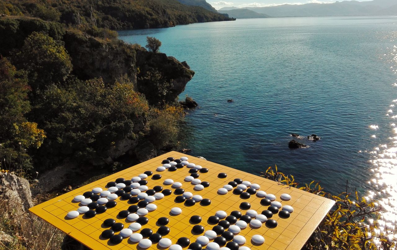 Go in Ohrid, Macedonia, photo by Filip Paskali and Elena Gligoroska